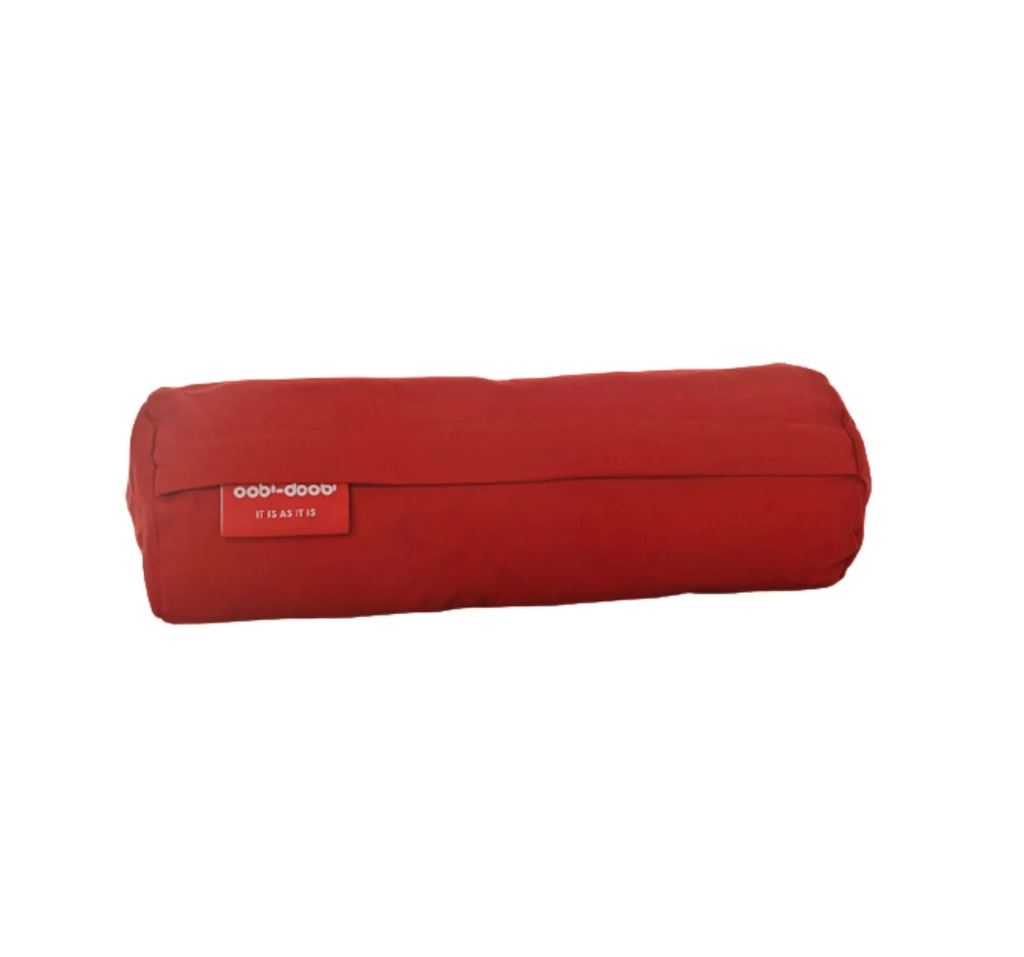Red Canvas biocrystal oobi doobi neck suport cushion